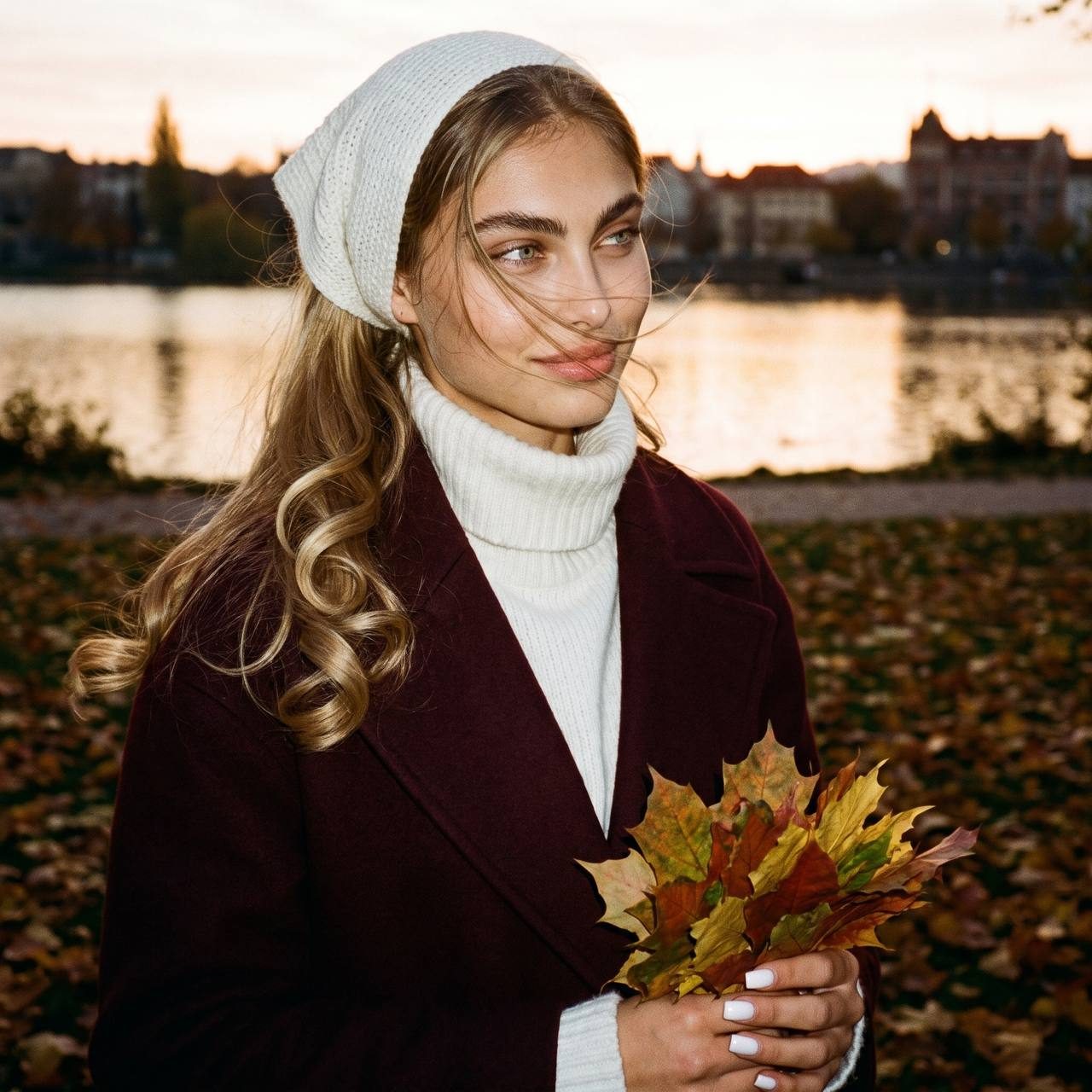 Фото в косынке